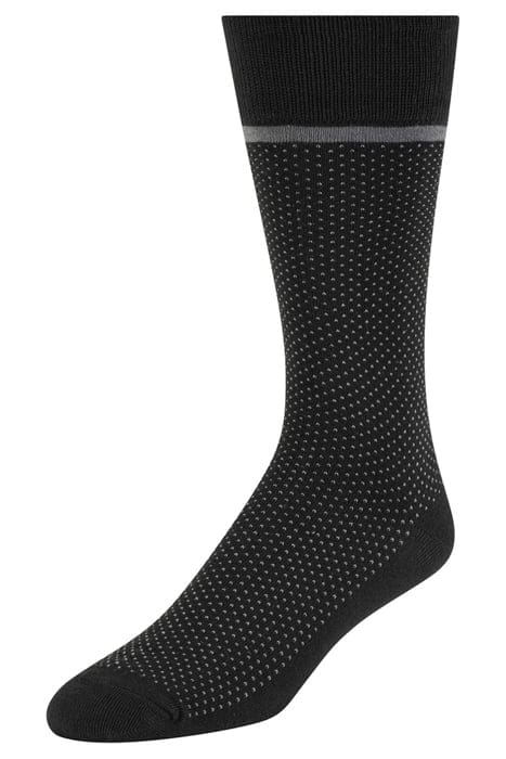 6PK MENS NON TERRY CREW BLACK 2
