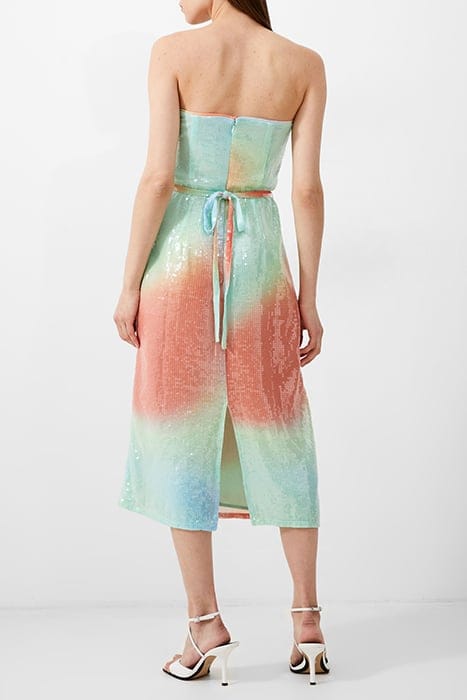 CARWEN ANISHA SEQUINNED DRESS BLUE 2