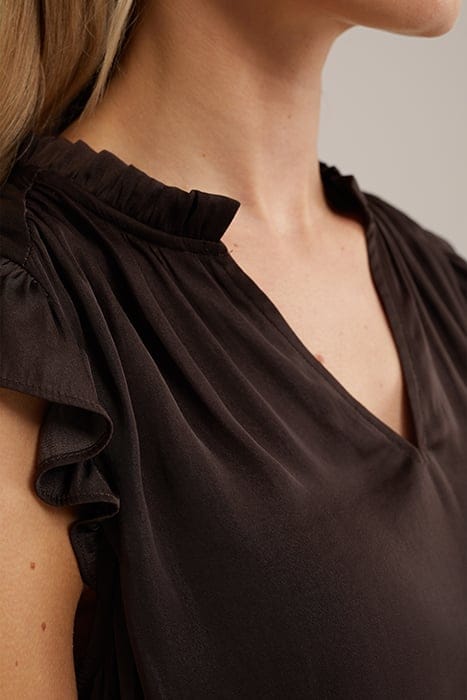 BLOUSE DARK BROWN 6