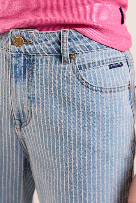 SLIM FIT JEANS LIGHT COTTON SHINE DENIM 4