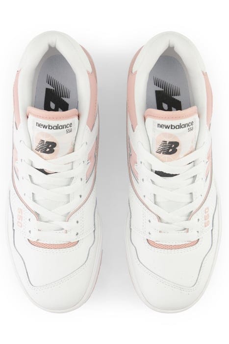 BBW550BP SNEAKERS IN WHITE & PINK 3