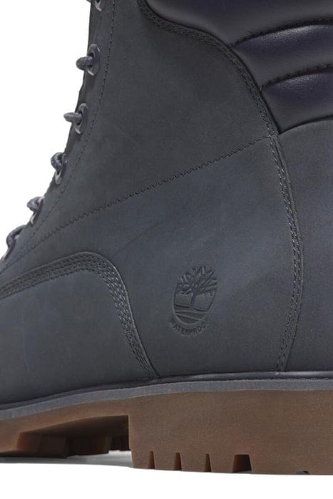 ALBURN 6 INCH LACE UP WATERPROOF BOOT DARK BLUE NUBUCK 8