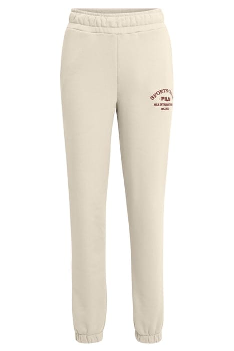 BOEN LOOSE FIT SWEAT PANTS ANTIQUE WHITE 1