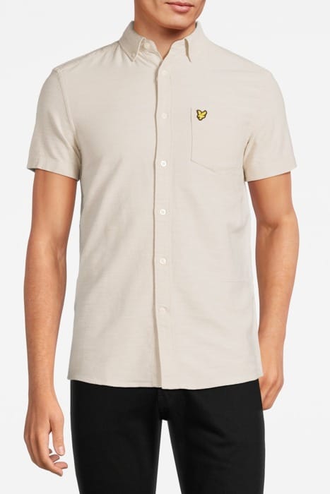 COTTON SLUB SHORT SLEEVE SHIRT COVE 1
