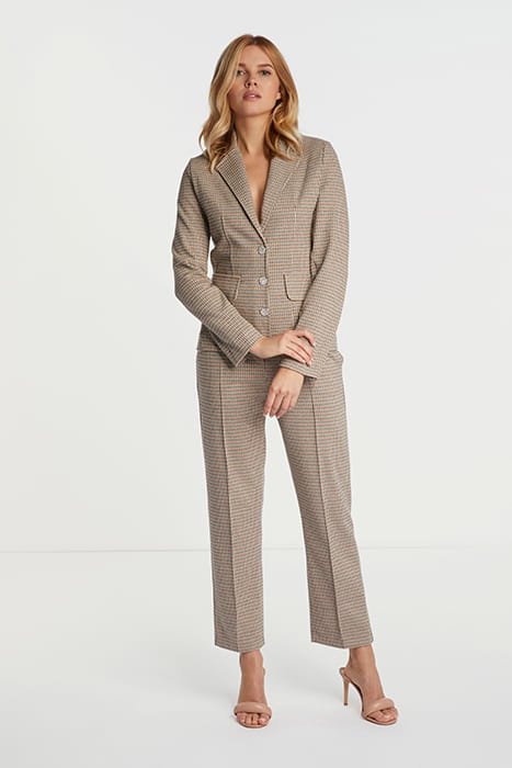 JACQUARD PANTS NATURAL CLEY 1