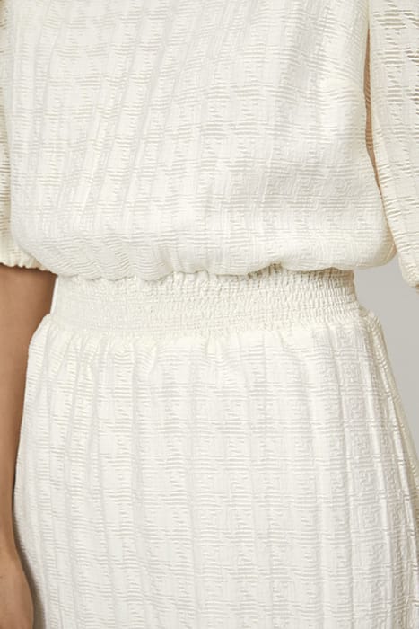 DAFFODIL BACK DETAIL DRESS BUTTER CREAM 6