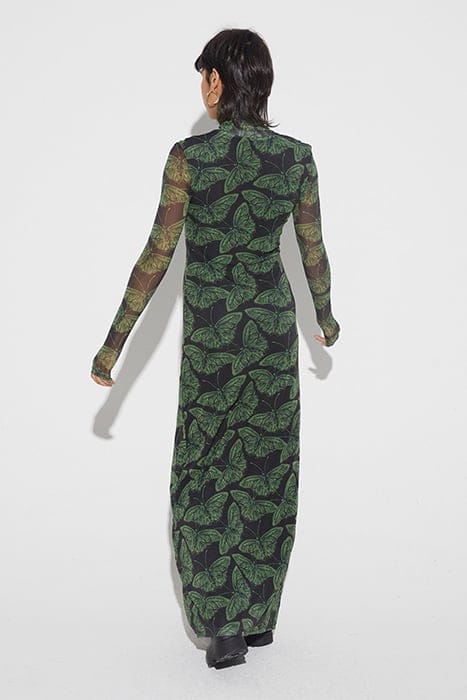 FYA MESH DRESS GREEN 2