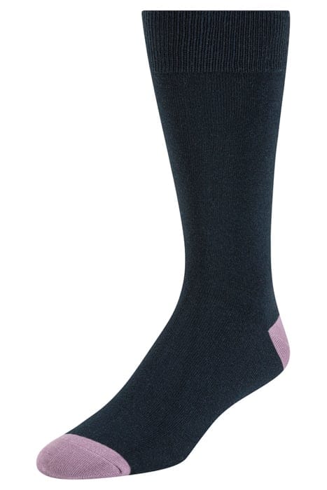 3PK MENS NON TERRY CREW BLUE 2