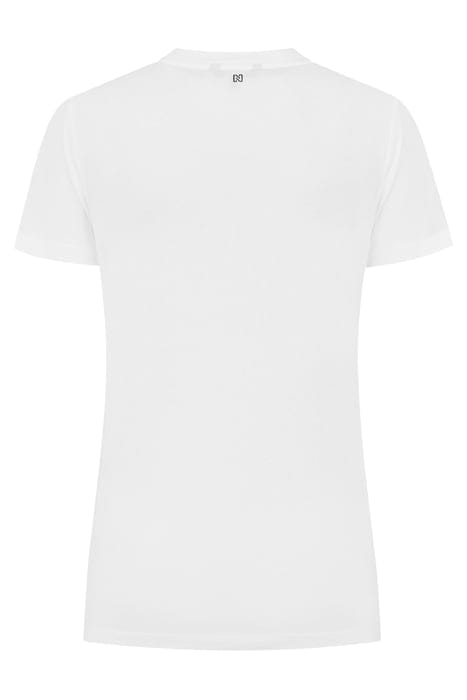BLOCK FLOWER TSHIRT STAR WHITE 2