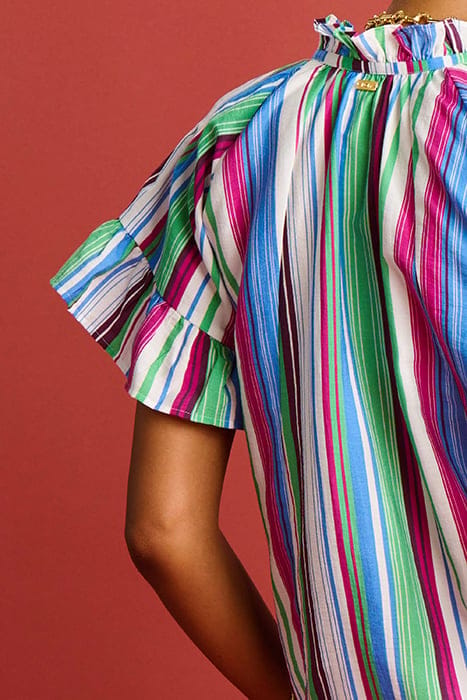 TOP - STRIPED SICILY MULTICOLOR 6