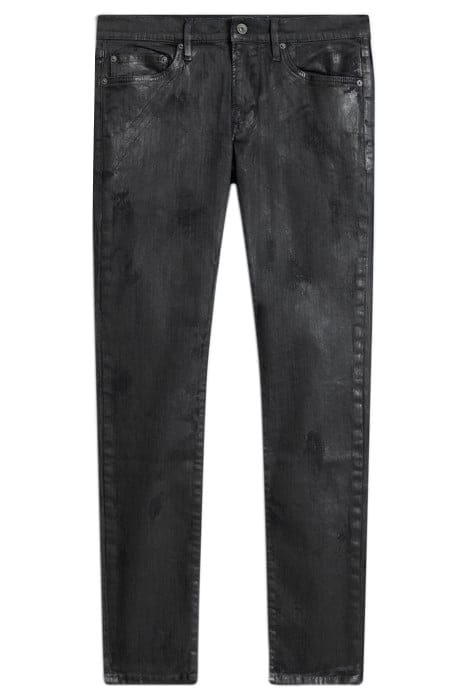 SKINNY FIT ROCKER WASH DENIM BLACK 1