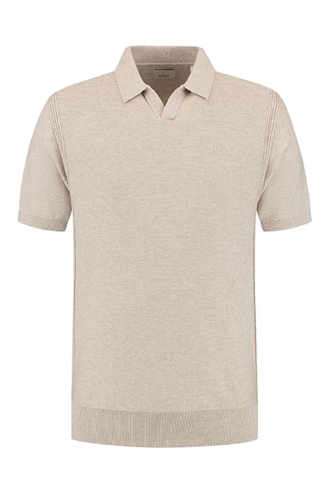DS_MERCURY SHORT SLEEVE POLO DESERT BROWN 3