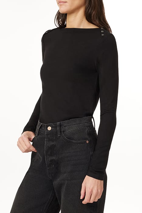 LS KNIT TOP BLACK 5