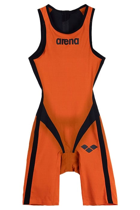 W ZIPPED TRISUIT TRI POLY C ORANGE,BLACK,ORANGE 4