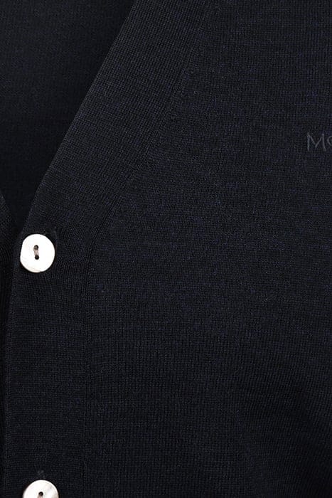 FINE MERINO CLASSIC CARDIGAN NAVY 7