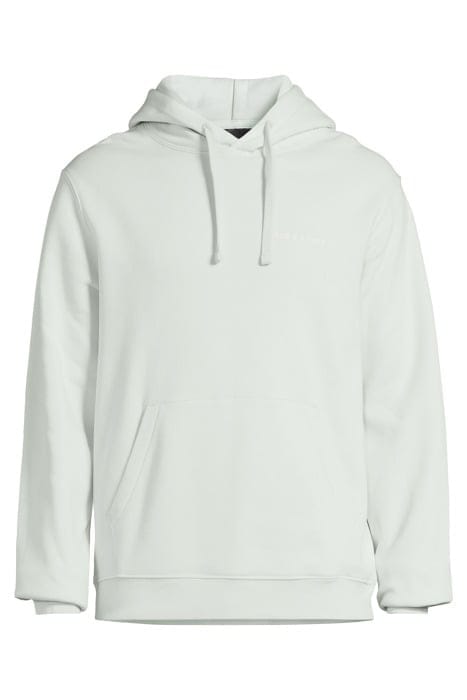 EMBROIDERED HOODIE LOWLAND BLUE/ WHITE 3