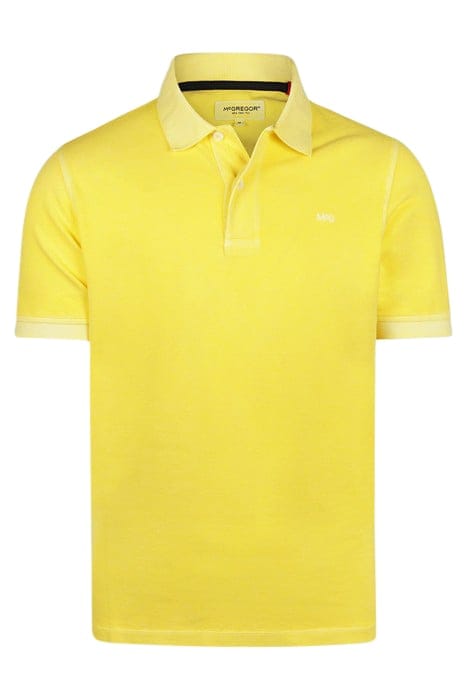 SUMMER PIQUEE POLO LEMON YELLOW 1