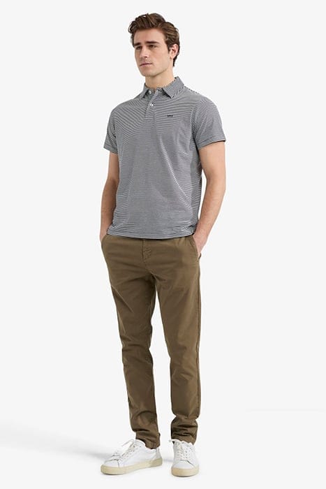 STRIPE POLO NAVY 2