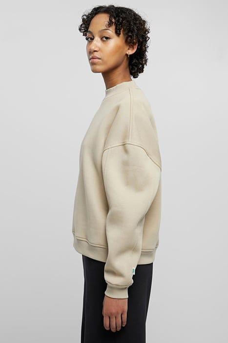 LADIES OVERSIZED ORGANIC CREWNECK WETSAND 6