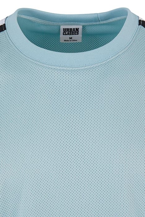 OVERSIZED STRIPES MESH TEE OCEANBLUE 8