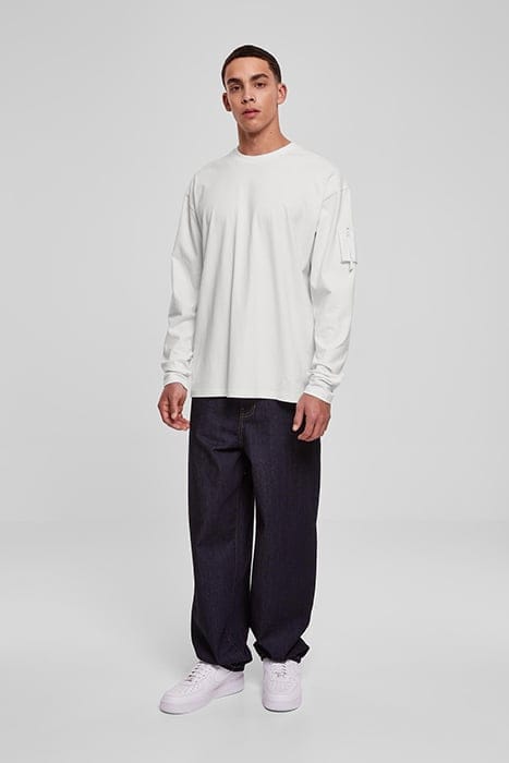 SLEEVE POCKET LONGSLEEVE WHITE 3