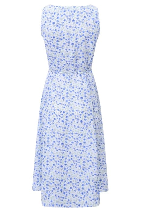 CAMILLE V-NECK SLEEVELESS DRESS SZ18 SUMMER WHITE 2