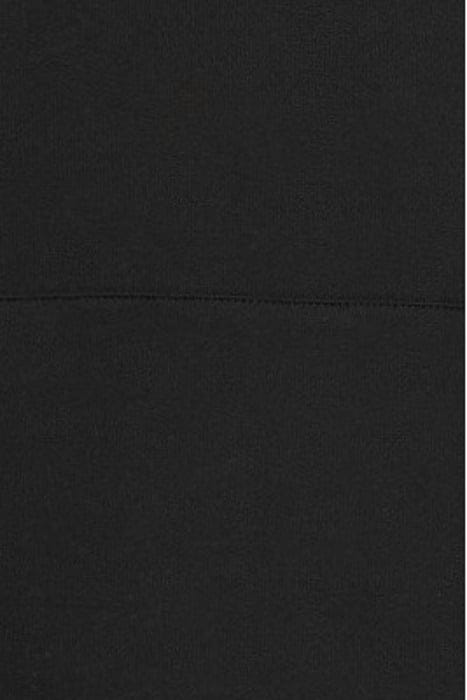 EMBROIDERED HOODIE JET BLACK/ WHITE 5