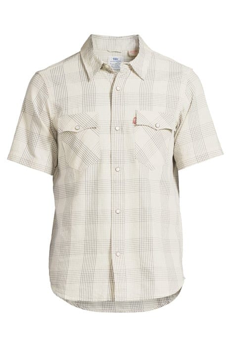 SS RELAXED FIT WESTERN ZAY CREAM INDIGO 3