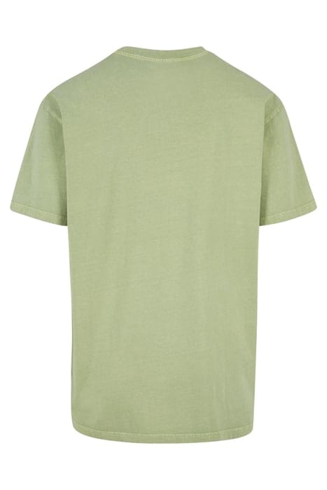 HEAVY OVERSIZED ACID WASH TEE VINTAGEGREEN 5