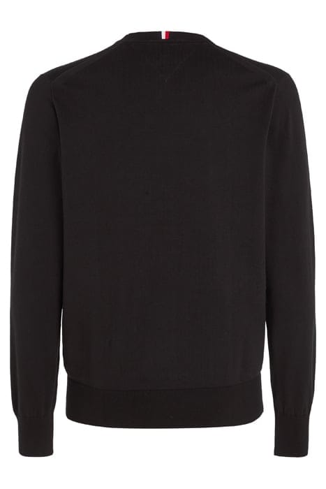 1985 RELAXED FIT V NECK SWEATER BLACK 4