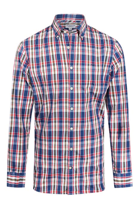 SUMMER CHECK SHIRT VINTAGE BLUE 1