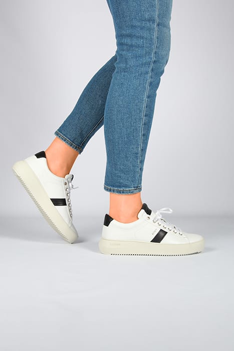 RYDER - BL220 WHITE BLACK - SNEAKER (LOW) WHITE BLACK 2