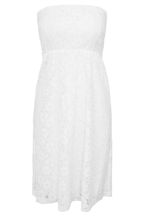 LADIES LACES DRESS WHITE 1