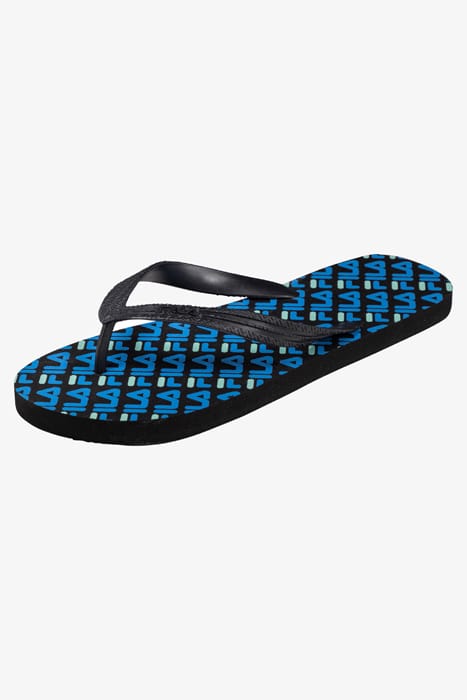 TROY LOGO SLIPPER BLACK 7
