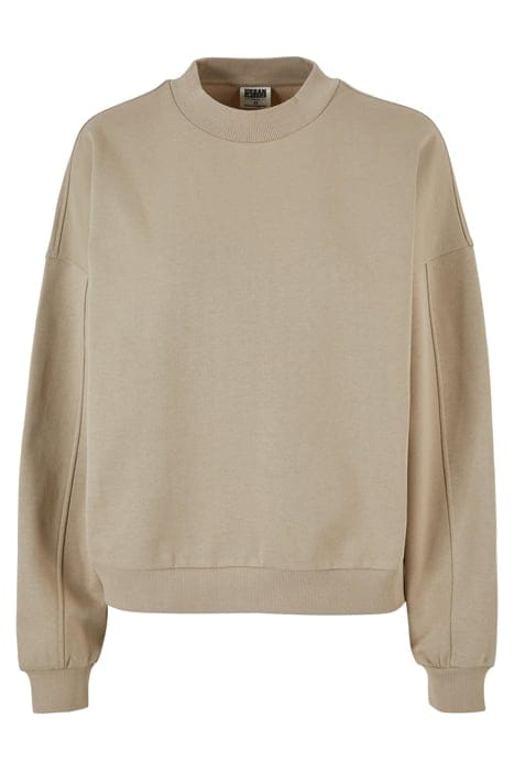 LADIES OVERSIZED ORGANIC CREWNECK WETSAND 4
