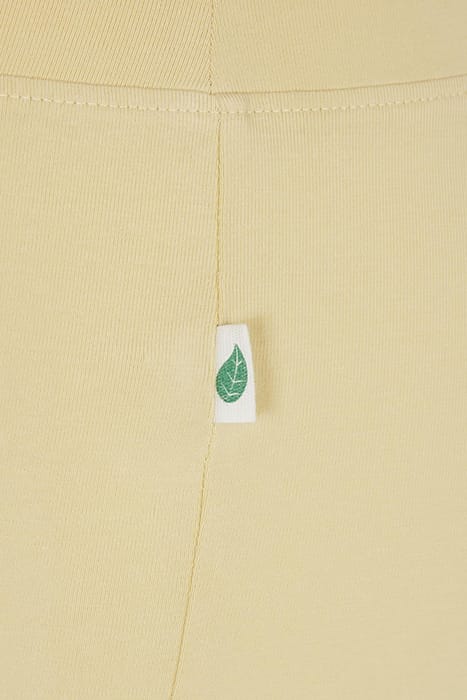 LADIES ORGANIC STRETCH JERSEY CYCLE SHORTS SOFTYELLOW 8