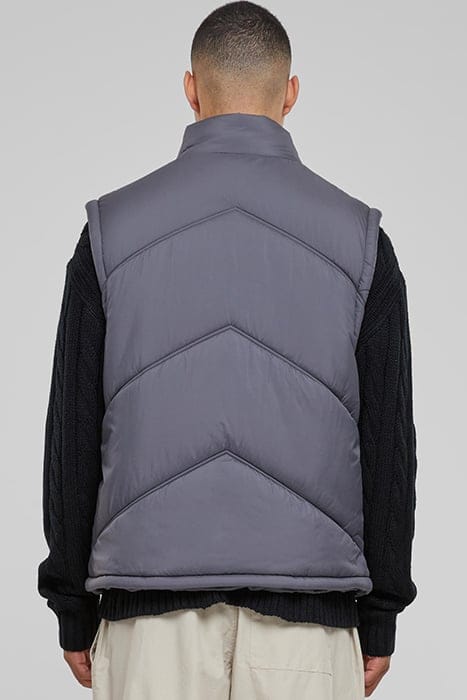 ARROW PUFFER VEST DARKSHADOW 2