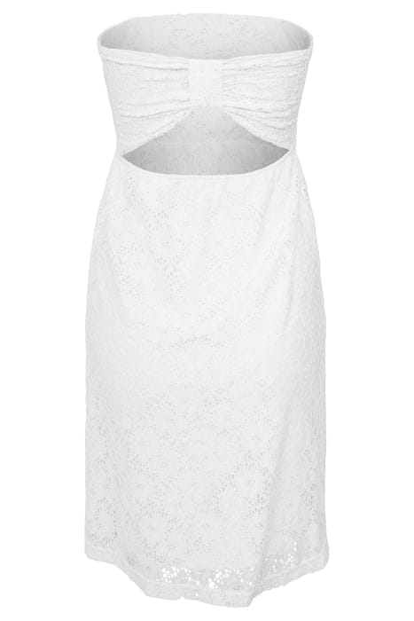 LADIES LACES DRESS WHITE 2