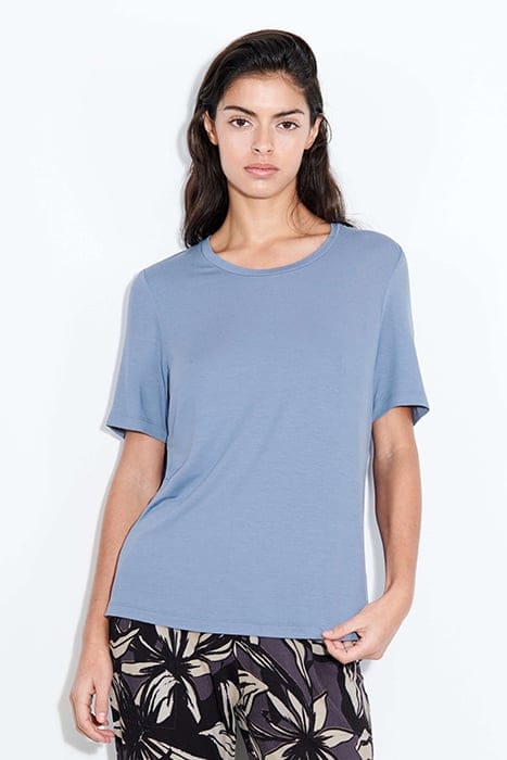 NW TOP TSHIRT SS BORNEO BLUE 1