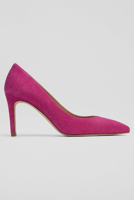 FLORET POINT COURT HEEL BURGUNDY 1