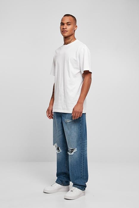 DISTRESSED 90‘S JEANS MID DEEPBLUE DESTROYED WASHED 3