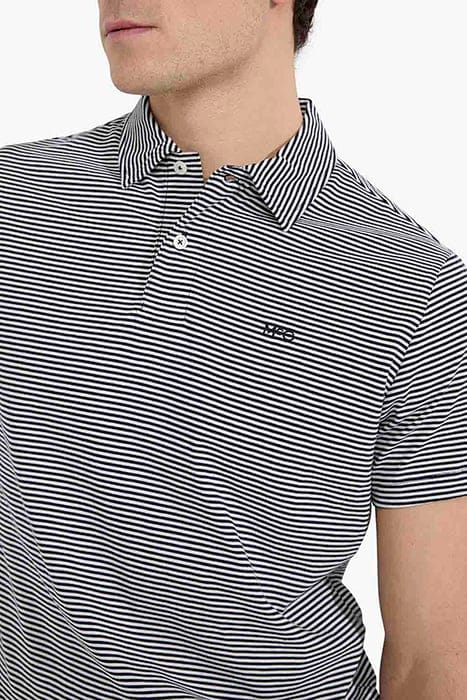 STRIPE POLO NAVY 6