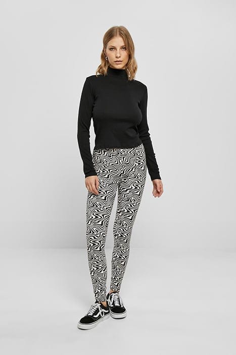 LADIES RIB BACK CUT OUT LONGSLEEVE BLACK 3