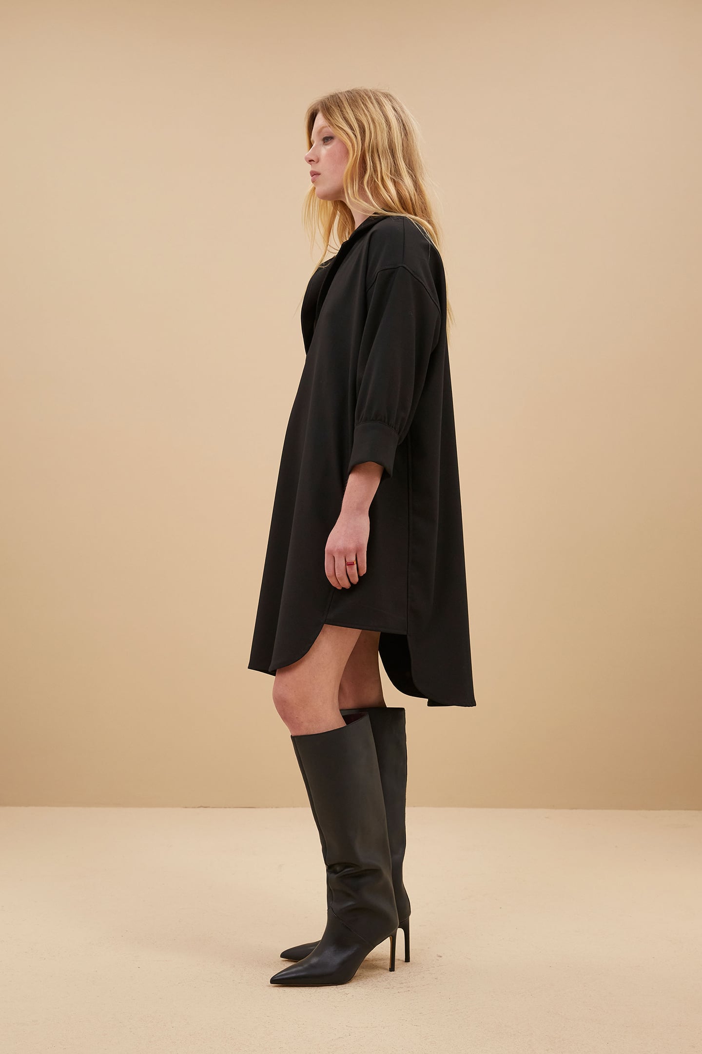 LEA DRESS BLACK 2