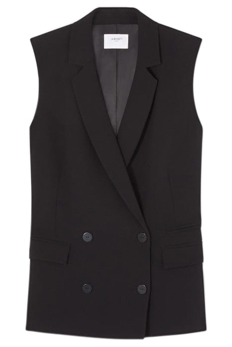 EVA WAISTCOAT VEST BLACK 3