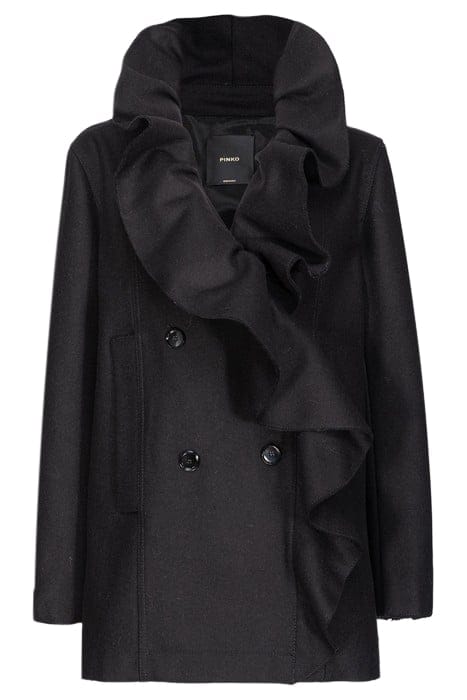 CREAMY CABAN PANNO TAGLIO VIVO BLACK 3