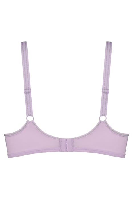 SPACE ODYSSEY LILAC LUREX AND SILVER PUSH UP BRA 4