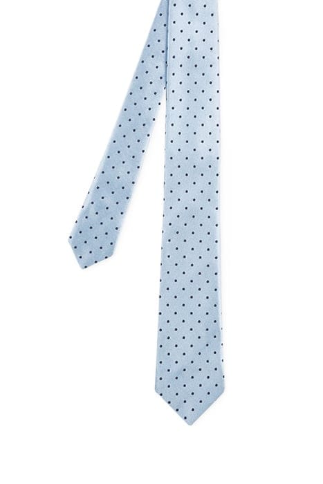 MEN TIE NARROW BLUE 1