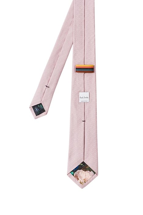 TIE 6CM NARROW PINK 3