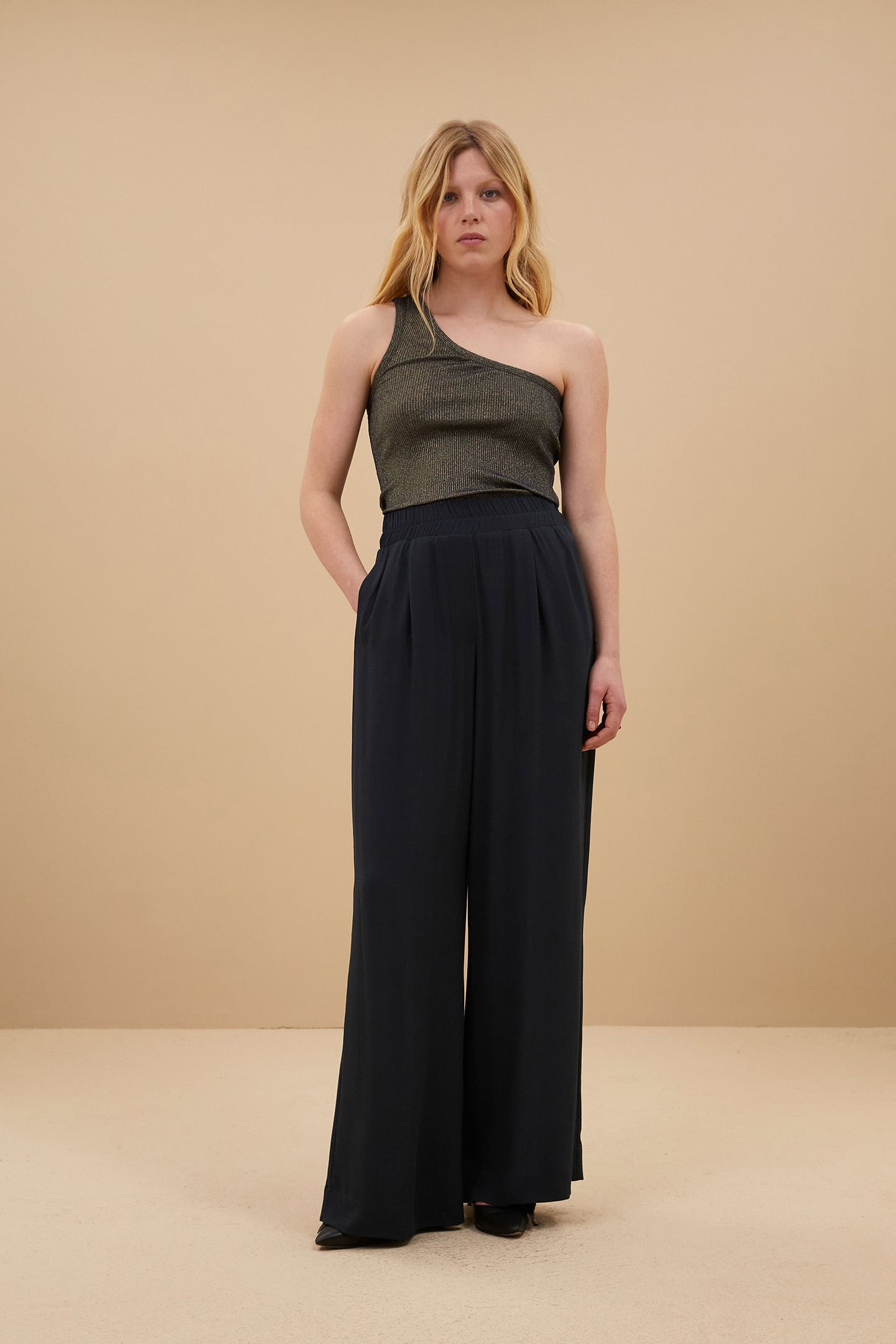 CHARLY SPARKLE TOP GOLD 1
